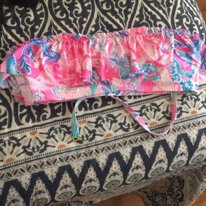 Lilly bathing suit bandeau top